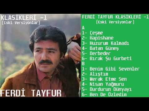 Ferdi Tayfur  Klasikleri - 1 Full Albüm (Eski Versiyonlar)